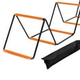 thumbnail image 6 of hengtong Agility Ladder Foldable Staircase Flexible Jumping Hurdles Improves Coordination Orange, 6 of 9