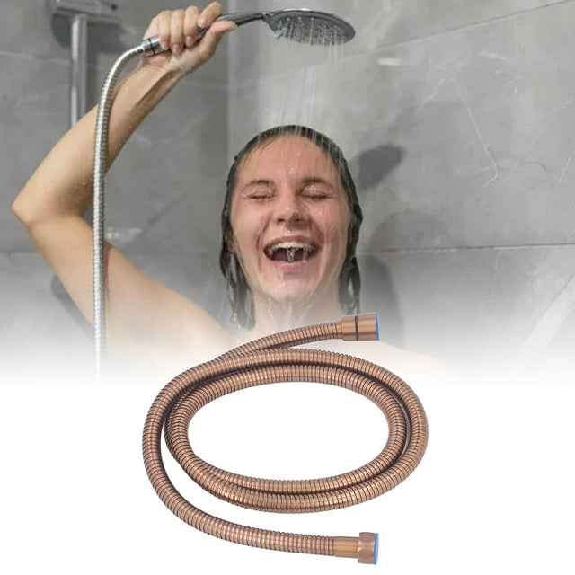 Tubo Flexible De Ducha, Manguera Para Calentador De Agua De Acero Inoxidable, Alta Dureza, Instalación Sencilla De 1,5 Metros Para Uso Doméstico