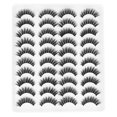 thumbnail image 3 of Pestañas postizas gruesas, 20 pares de maquillaje Pestañas postizas postizas Maquillaje Pestañas postizas Estética elegante, 3 of 8