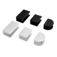 thumbnail image 1 of Clip de vidrio negro de aluminio espacial, accesorios de vidrio, clip, soporte de vidrio, clip para partición, clip laminado, soporte de clip fijo, 1 of 1