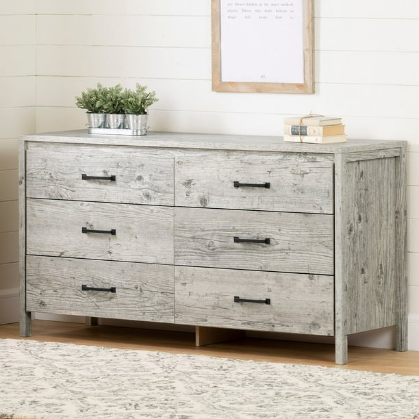 Gravity 6 Drawer Double Dresser, Tipover Restraint Device Included Yes