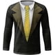 thumbnail image 1 of Camiseta con estampado 3D de esmoquin de traje realista para hombre camiseta de manga larga informal de moda sudadera ropa de calle transpirable, 1 of 6
