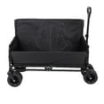 thumbnail image 2 of Folding Wagon Cart, Multifunctional Adjustable Handle Folding Cart Sofa  for Fishing, 2 of 7