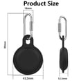 thumbnail image 3 of For AirTag 2 Protective Case Waterproof Silicone Cover with Anti-Lost Keychain, 3 of 7