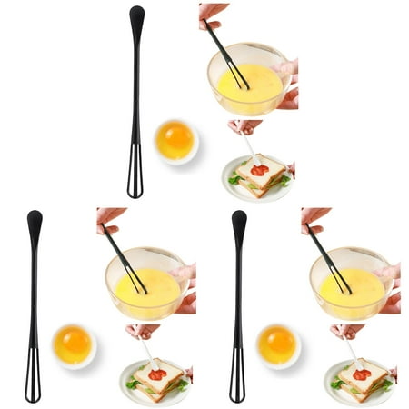 

Eggs Whisk Kitchen Milk Eggs Beater Stick Cake Batter Spoon Mixing Mixer Tools 2PCS Kitchen Mixers Semi Automatic Beater Pan Stirrer Automatic with Timer Pancake Batter Shaker Bottle Mixer Handheld
