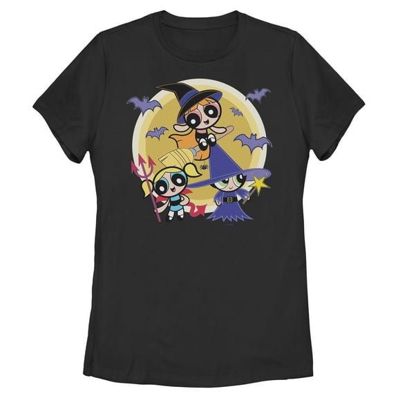 Womens The Powerpuff Girls Moonlight Sisters T Shirt
