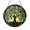 Acrylic 3.5 Inch, variant on Stained Glass Tree of Life Window Decor Featuring Moon Phase Design, Round Hanging Panel for Home Wall and Window Display