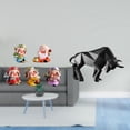 thumbnail image 2 of Juego de figuras de resina de y estatua de toro para dormitorio moderno, entrada, mesa, escritorio, estante, oficina, decoración pa, 2 of 8
