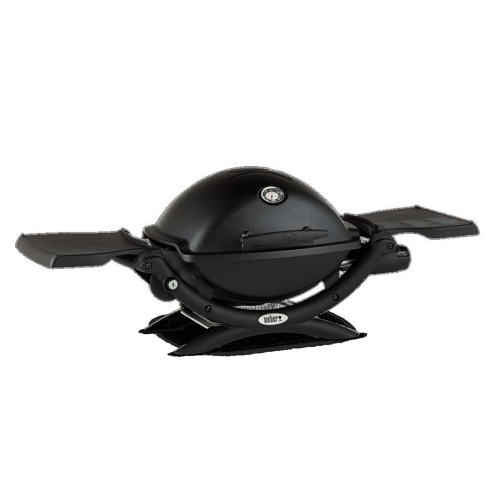 Weber 51010001 Q1200 Liquid Propane Portable Grill Black Bundle with Premium 2 YR CPS Enhanced Protection Pack - image 3 of 10