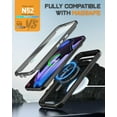 thumbnail image 3 of Poetic Étui Guardian MagPro pour Google Pixel 9 Pro TG 5G, [Compatible avec MagSafe et Fingerprint ID], Noir/transparent, 3 of 5