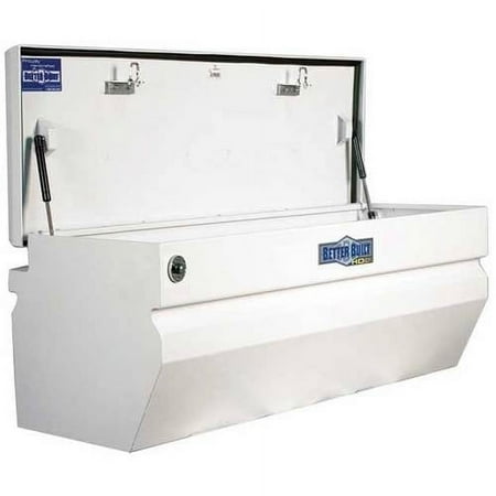 BETTER BUILT 37224210 WHITE STEEL 60IN TRUCK CHEST (BEVELED BOTTOM)