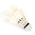 thumbnail image 4 of Lote de 12 pelotas de bádminton Nikou con plumas blancas Accesorio para entrenamiento deportivo al aire libre, 4 of 15