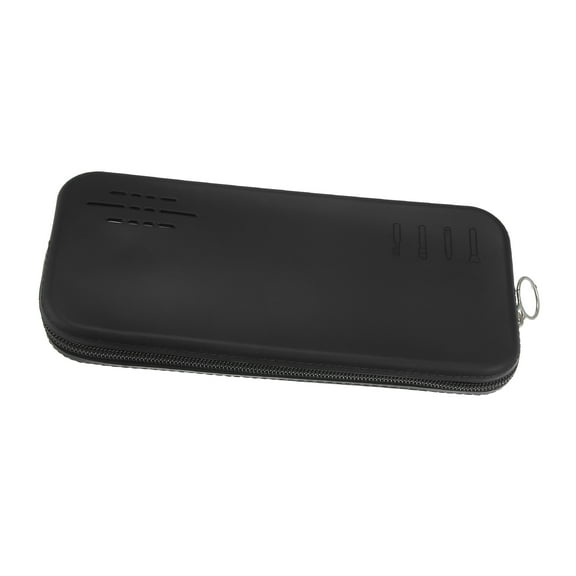 Vocoste Silicone Makeup Brush Bag Travel Essentials Makeup Brush Organizer Black 8.66"x4.09"