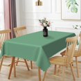 thumbnail image 2 of 84x60 Inch Solid Color Rectangle Tablecloth Morandi Pinaster Green Table Cloth Cover for Indoor Dining Room Table Protector Modern Simple Thick Linen Tablecloths, 2 of 5