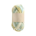 thumbnail image 1 of Fil à Tricoter pour Tapis Fil Tubulaire Lavable Fil de T-shirt pour Crochet Tapis Vert Jaune, 1 of 8
