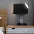 thumbnail image 3 of Spliques de Pared, Luz de Pared LED de Malperación Sin Pasos Con Estante para Dormitorio, 3 of 7