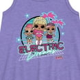 thumbnail image 2 of LOL Surprise! Dolls - Electric Dreams - Retro Vibes - Toddler & Youth Girls A-line Dress, 2 of 4