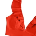 thumbnail image 3 of Trajes de baño para mujer, Trajes de baño para mujer Moda Mujer Color liso Casual Hoja Sin espalda Abertura Cintura alta Bikinis Conjuntos de traje de baño para mujer Traje de baño, 3 of 5