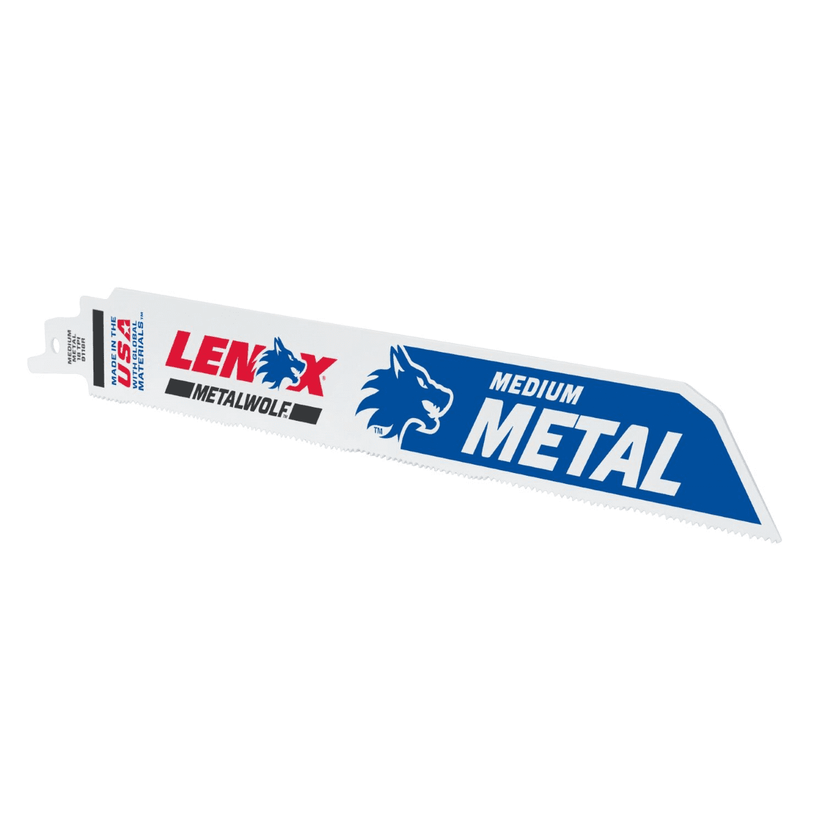 Lenox Tools METALWOLF WAVE EDGE Reciprocating Saw Blades 18 TPI 229 x 25 x 0.9 mm 5/PK
