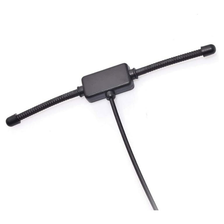 Eightwood Car Antenna Car Stereo Antenna FM AM Radio Antenna Adhesive Mount  Hidden Patch for Vehicle Truck SUV Car Stereo In Dash Head Unit CD Media