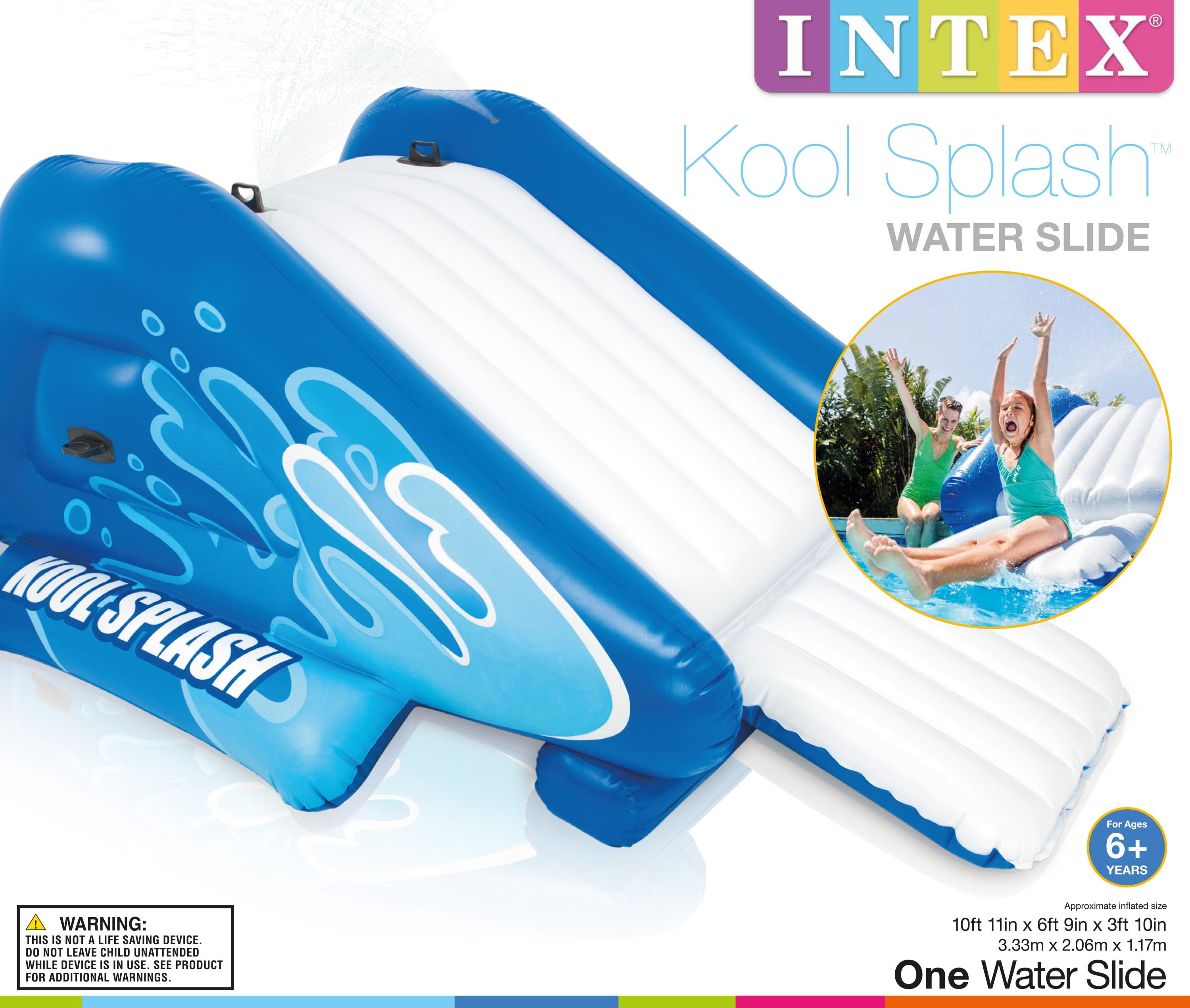 kool splash pool slide