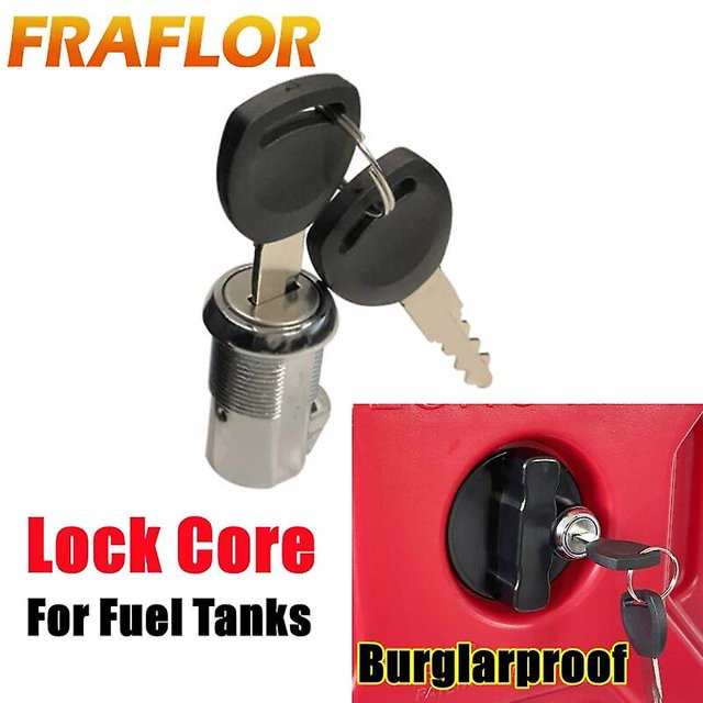 New Lock Lock Handle With Key For 3L 5L Fuel Tank Clamp Assembly Gasoline Can Jerry Cans Holder For Motorcycle Spare Oil Tanks~20508