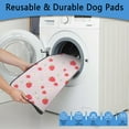 thumbnail image 5 of Large 48"x48" Vibrant Fruit Patterns Design Washable Dog Pee Pads, Reusable Potty Pads with Non-Slip Backing and Core Technology, 5 of 8
