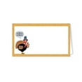 thumbnail image 3 of Happy Thanksgiving Turkey Table Tent Place Cards - 25 Thanksgiving Turkey Guest Seating Name Cards - Table Tents - Place Cards (Thanksgiving Turkey) - 77008, 3 of 5