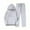 Gray, variant on FAIWAD Womens Sweatsuit Oversized Drawstring Hoodies and Sweapants Casual Athletic Plus Size 2 Piece Sets