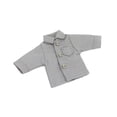 thumbnail image 3 of Camiseta para figura de acción a escala 1:12, ropa para muñecas en miniatura, ropa casual para cosplay, Gris, 3 of 8
