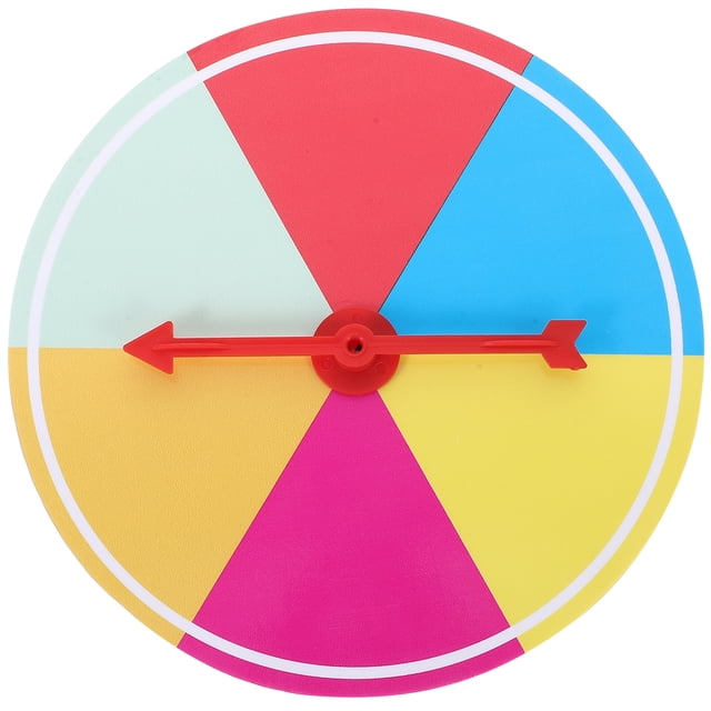 EeaseCA Roue de Prix Bricolage Roue de Fortune Rotative Roue de Prix de Fête Jeu de Roue de Prix Plateau Tournant de Loterie pour Fête
