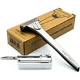 thumbnail image 1 of Parker Safety Razor – Razor à Injecteur Réglable – Rasoir de Sécurité à un Seul Bord Réglable avec 20 Lames, 1 of 5