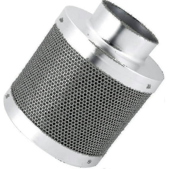 Stainless Steel Activated Carbon Filter Indoor Growing Charcoal Filter Activated Carbon Air Filter Carbon Odor Filter Hydroponic Carbon Filters