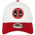 thumbnail image 2 of Deadpool Logo Home Colors New Era 39Thirty Fitted Hat-Small/Medium, 2 of 6