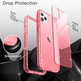 thumbnail image 6 of JETech Glitter Case for iPhone 11 Pro, 5.8-Inch, Bling Sparkle Shockproof Phone Bumper Cover, Cute Sparkly for Women and Girls (Red), 6 of 7