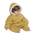 thumbnail image 3 of GYRATEDREAM Baby Girl Winter Snowsuit Toddler Jacket Clothes For Boy Infant Jumpsuit Hoodied, 3 of 6