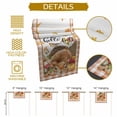 thumbnail image 5 of Fall Pumpkin Table Runner, Autumn Thanksgiving Kitchen Dining Table Decoration for Home Party Decor 13x48 Inches, 5 of 9