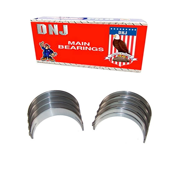 DNJ MB136 Standard Main Bearings Set Fits Cars & Trucks 99-10 Hyundai Kia Optima 2.5L DOHC 24v