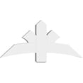 thumbnail image 2 of 48"W x 22"H x 6"D x 6"F, 11/12 Pitch, Davenport Architectural Grade PVC Gable Bracket, 2 of 8