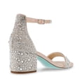thumbnail image 2 of Sandalia de Tacón Bajo de Bloque Mari para Mujer Betsey Johnson Champagne Talla 9 M US, 2 of 2