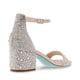 thumbnail image 2 of Sandalia de Tacón Betsey Johnson Blue Mari Champagne Talla 7.5 Ancha, 2 of 2