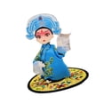 thumbnail image 2 of Estatua de muñeca china, recuerdo artesanal, adorno, figurita tradicional de la Ópera de Pekín Zhang Sheng, 2 of 9