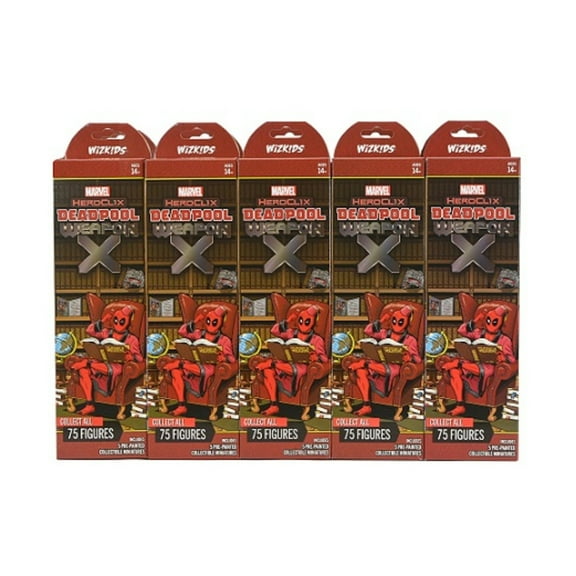 Marvel HeroClix Deadpool Weapon X Booster Brick