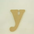 thumbnail image 2 of Package of 1, 12 Inch X 3/4" Thickness MDF Letter y in The Goudy Heavy Font, Thick, Lower Case for Art & Craft Project, Made in USA, 2 of 4
