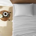 thumbnail image 5 of Ugg 33607 Alahna Full Xl Bed Sheets And Pillowcases 4-Piece Set Sleep In Luxury Machine Washable Deep Pockets Wrinkle-Resistant Breathable Cozy Comfort Silky Cooling Sheets, Full Xl, Stone, 5 of 5