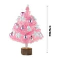 thumbnail image 3 of Dvkptbk Christmas Tree for Girls 18 Inch Tabletop Mini Artificial Christmas Tree Girls’ DIY Christmas Tree with LED String Lights And Hanging Ornaments Battery Power, 3 of 6