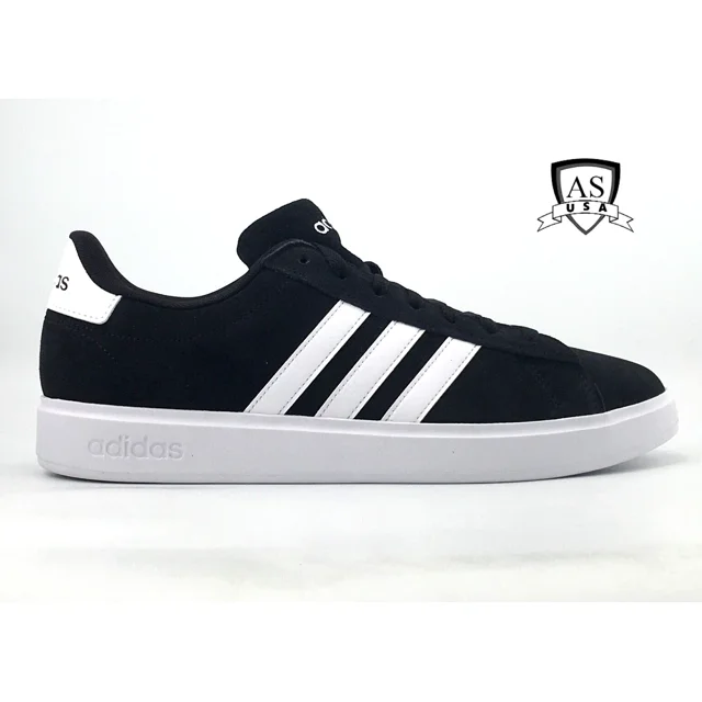 Ad-id-as Grand Court 2.0 Men's Shoes Size 11.5 Black White ID2963