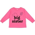 thumbnail image 3 of Inktastic Big Sister Butterfly Announcement Girls Long Sleeve Toddler T-Shirt, 3 of 5