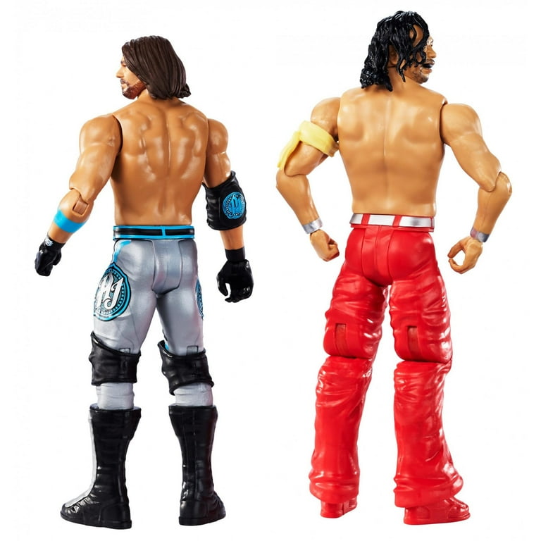 WWE Wrestlemania Aj Styles vs Shinsuke Nakamura 2-Pack - Walmart.com