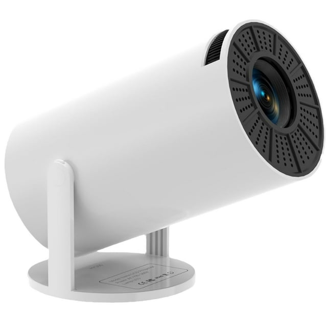 AOSO 300Pro 4K Mini Proyector Portátil, Auto Keystone, 200 ANSI Android projector Inteligente con WiFi6 & BT 5, Pantalla de 120 Pulgadas, Giro de 160 Grado, Proyectors de Cine Familia y Para Exteriore